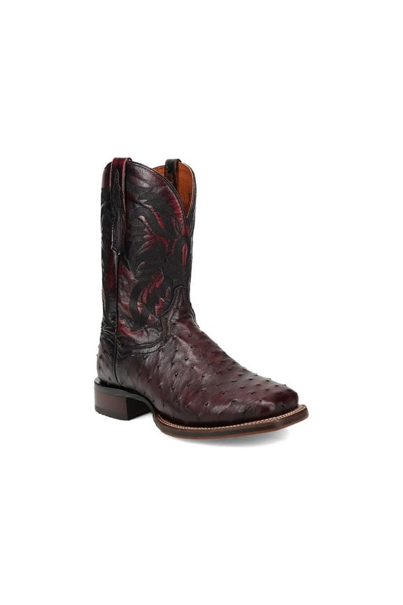 Western Boots Mens Alamosa Quill Black Cherry DP5012