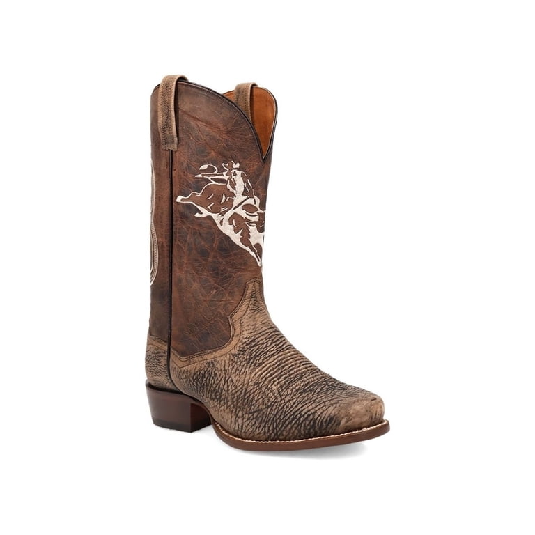 Dan Post men’s Brown distressed Western Leather Cowboy Boots size 9 ew Dan Post Men main image 4
