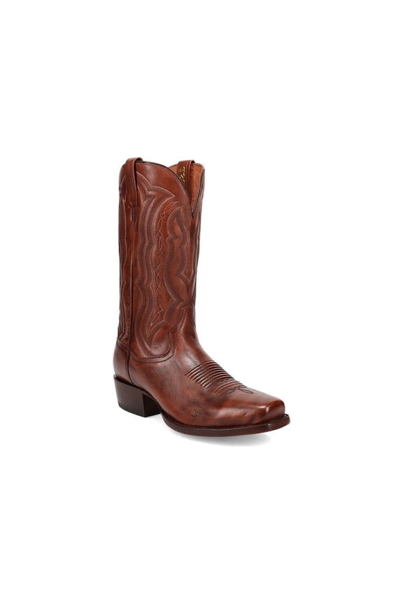 Western Boots Mens Wade Leather Square Toe Honey DP3355