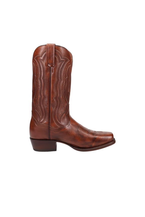 Western Boots Mens Wade Leather Square Toe Honey DP3355