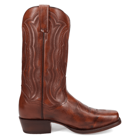 Dan Post Western Boots Mens Wade Leather Square Toe Honey DP3355