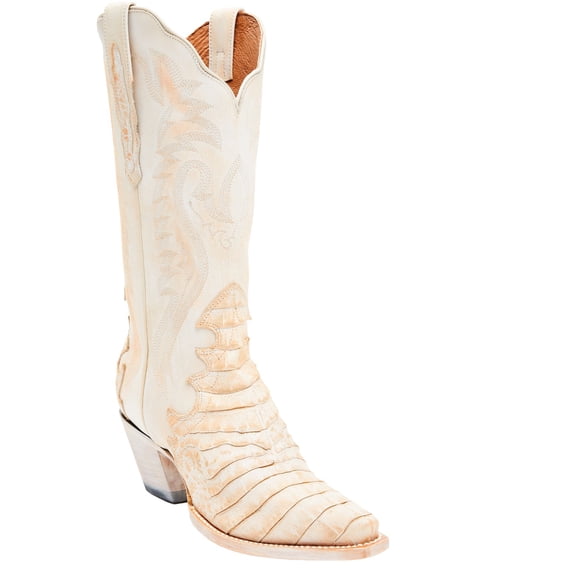 Dan Post Women's Caiman Print Western Boot Snip Toe - DPBB053 8 1/2 M US