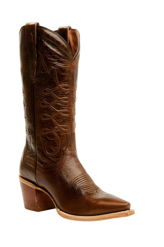Women's Women'S Rope Dream Western Boot Snip Toe Dark Brown 9 1/2 M US
