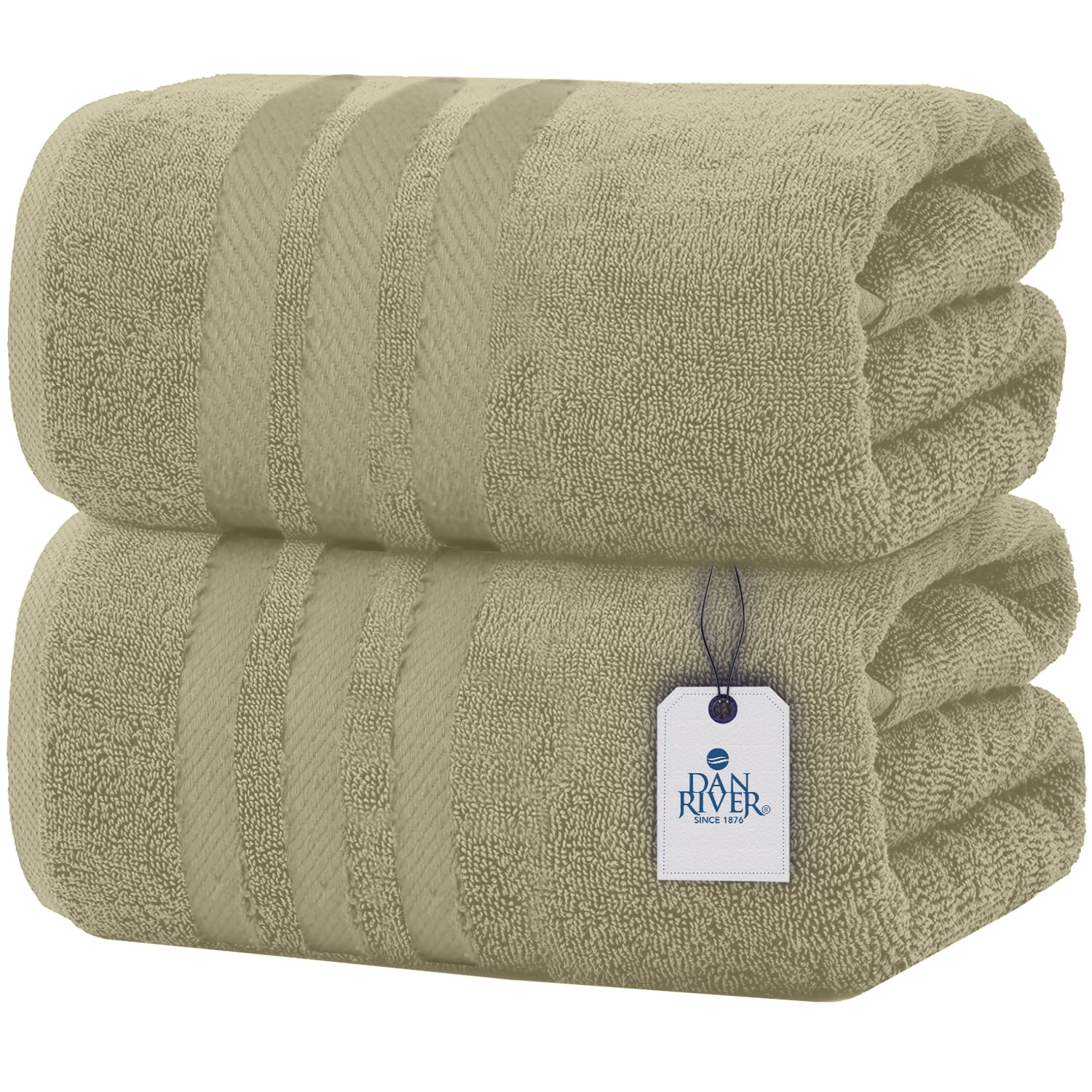 Premium Quality 100 Percent Combed Cotton, Set of 2 Oversized Bath Sheets -  On Sale - Bed Bath & Beyond - 23585533