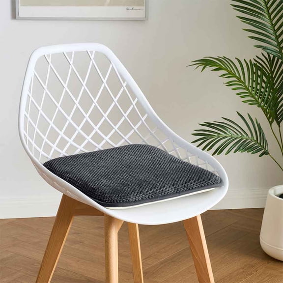 Dan River 2 Pack Memory Foam Non-Slip 16x16'' Chair Cushion Pad