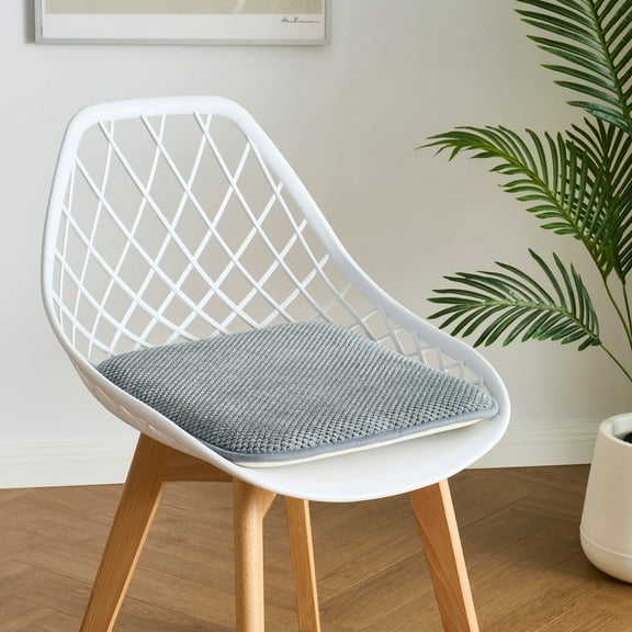 Dan River 4 Pack Memory Foam Non-Slip 16x16'' Chair Cushion Pad