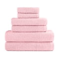 thumbnail image 1 of Dan River 6 Piece Popcorn Cotton Bath Towel Set, 1 of 1