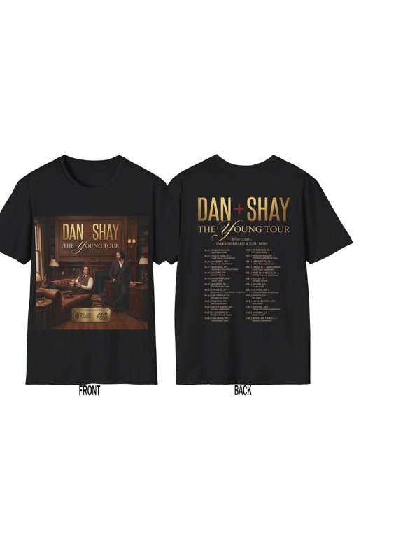 Dan + Shay The Young Tour Unisex T-Shirt Gift For Fan