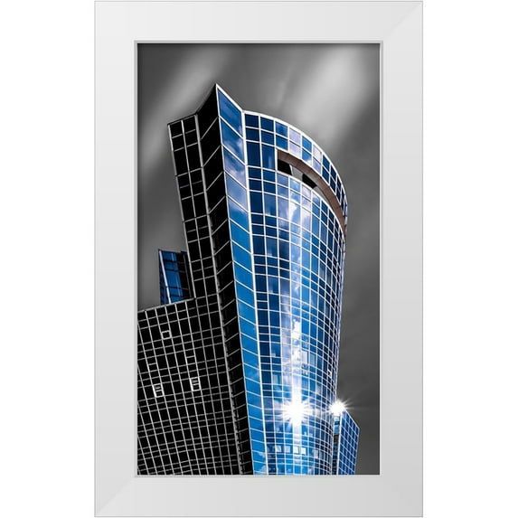 Dan, Udrea 20x32 White Modern Wood Framed Museum Art Print Titled - Chamber Of Commerce And Industry Of Romania