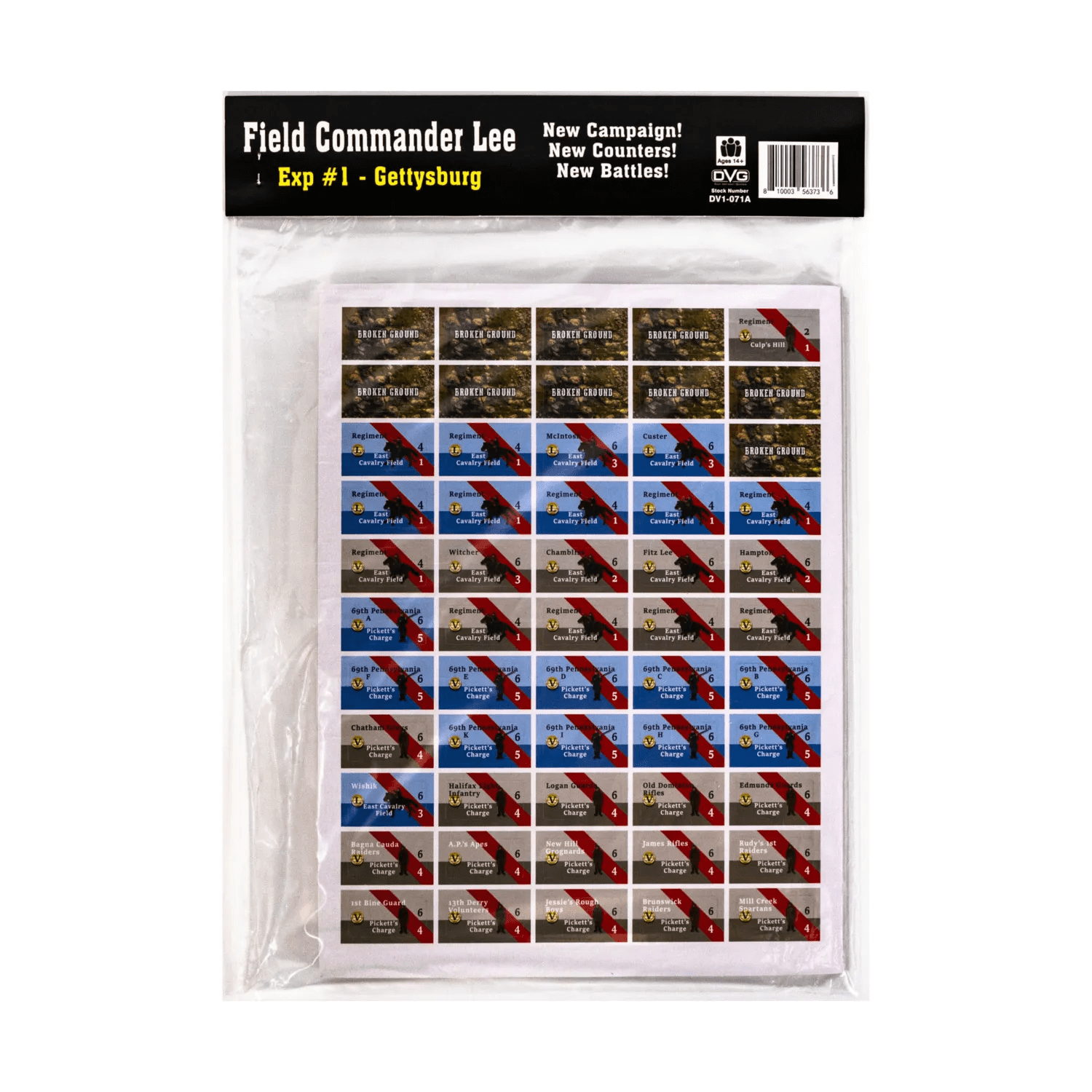 Dan Verssen Game Field Commander Lee: Expansion #1: Gettysburg ...