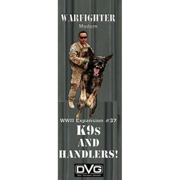 Warfighter Modern: Expansion 37 - Dogs and Handlers DVG 030AJ