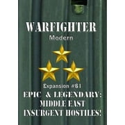 Dan Verssen Games Expansion #61 - Epic & Legendary - Middle East Insurgent Hostiles! New