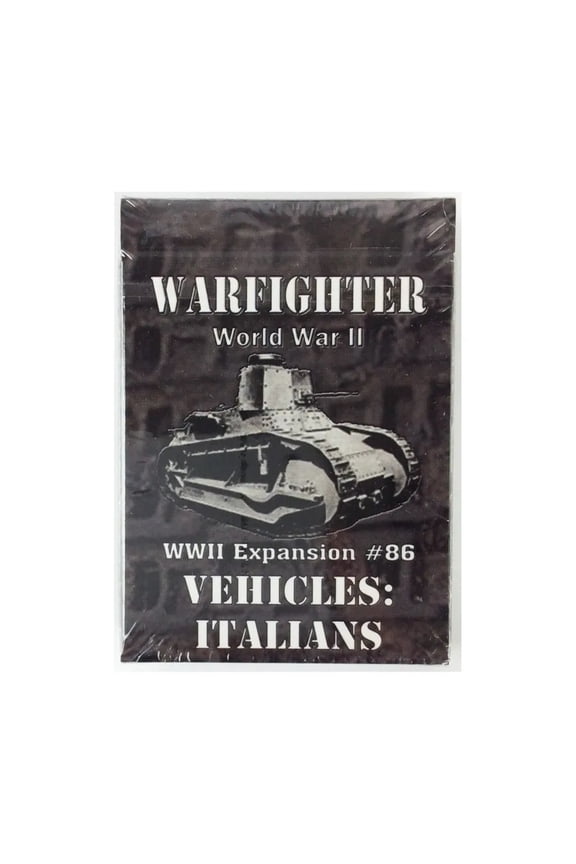 Dan Verssen Games WWII Expansion #86 - Vehicles - Italians New
