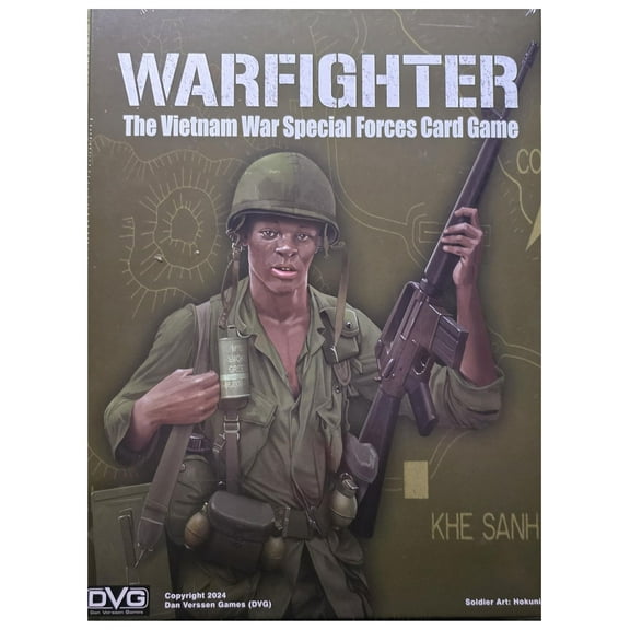 Dan Verssen Games Warfighter: STF9The Vietnam War Special Forces Card Game