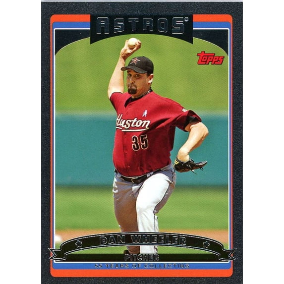 Dan Wheeler Card 2006 Topps Black #156