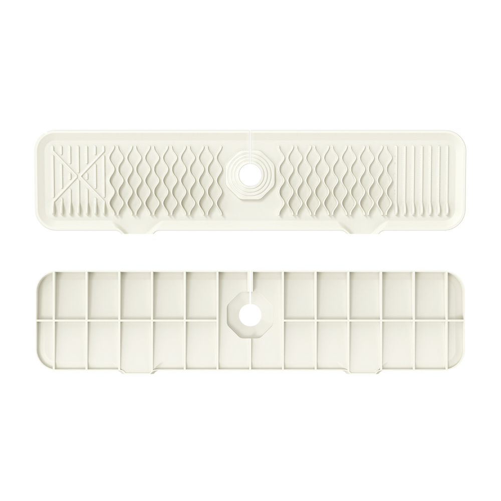 DanBook Kitchen Countertop Sink Splash Guard Reusable Easy Cleaning