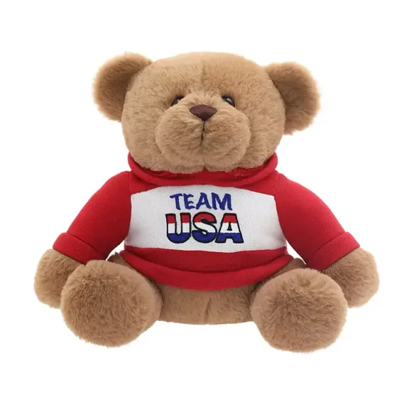 DanDee Patriotic Teddy Red