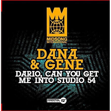 Dana & Gene - Dario Can You Get Me Into Studio 54 - Music & Performance - CD