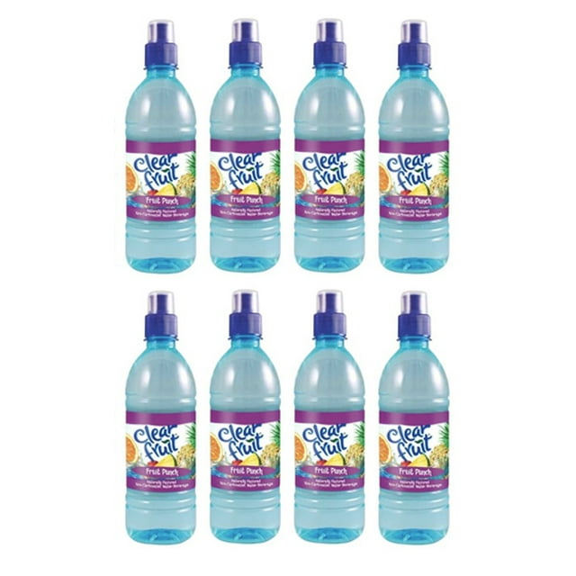 Dana Market Clear Fruit Fruit Punch Flavored Water 8 Pack 16.9 oz