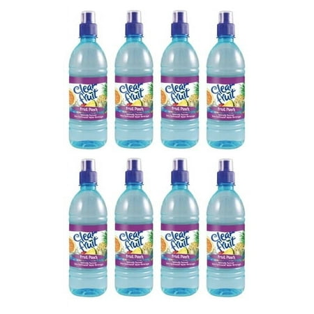 Dana Market - Clear Fruit - Fruit Punch Flavored Water 8 Pack 16.9 oz Bottles