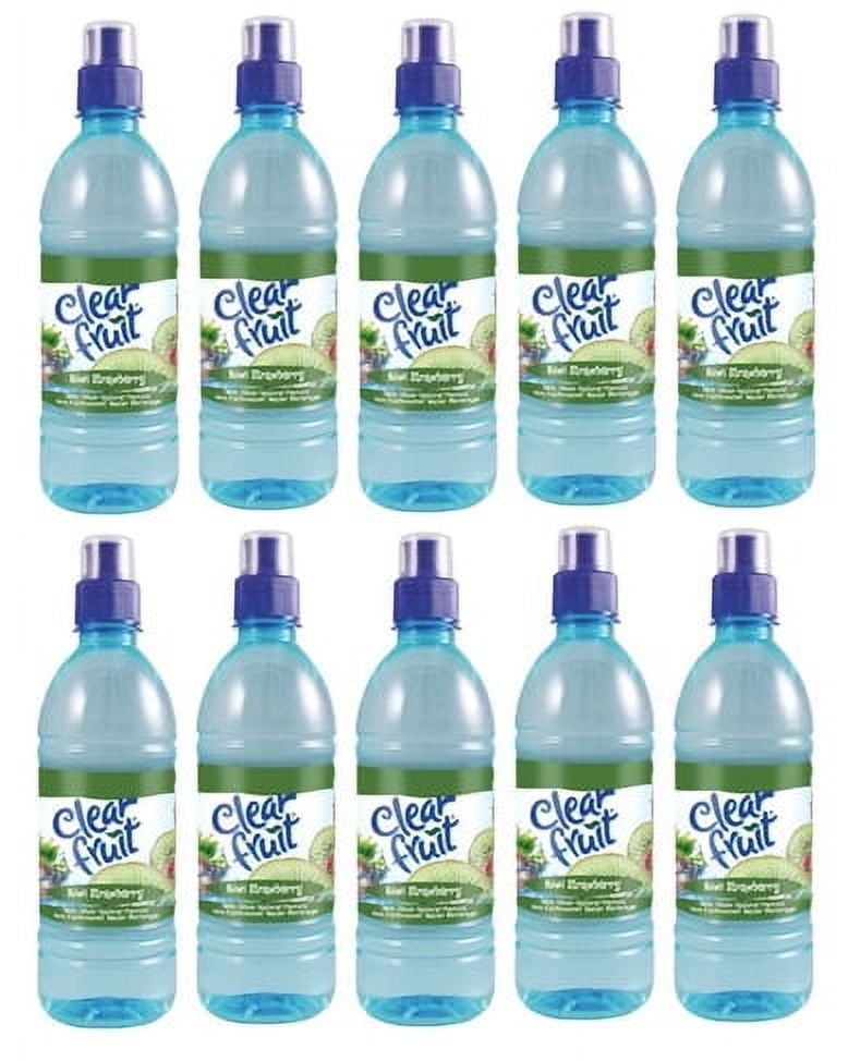 Dana Market - Clear Fruit Kiwi Strawberry Flavored Water 16.9 oz Bottles (Pack of 10)