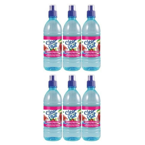 Dana Market - Clear Fruit Strawberry Watermelon Flavored Water 6 Pack 16.9 oz Bottles
