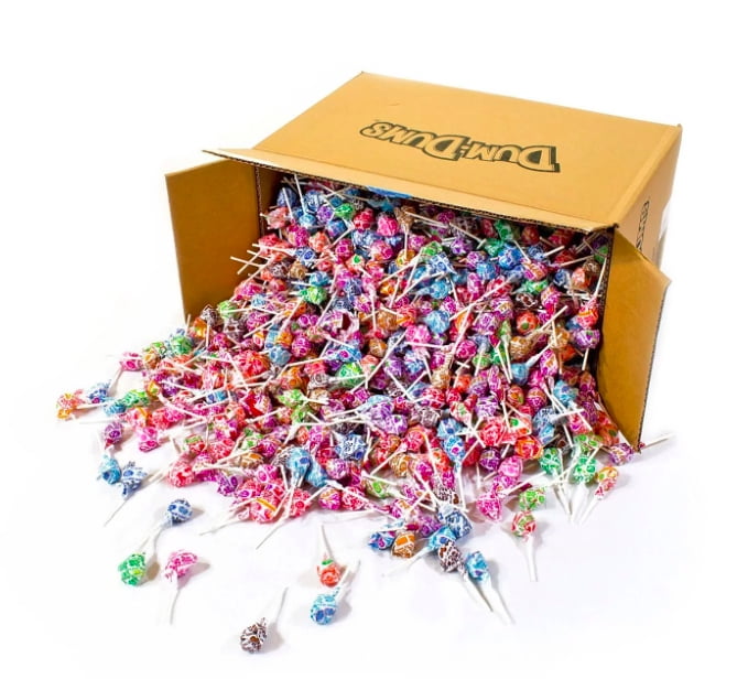 Dana Market - Verity Candy Box Dum Dums Pops, Assorted Flavors Lollipops in Bulk Candy, 10 LBs.