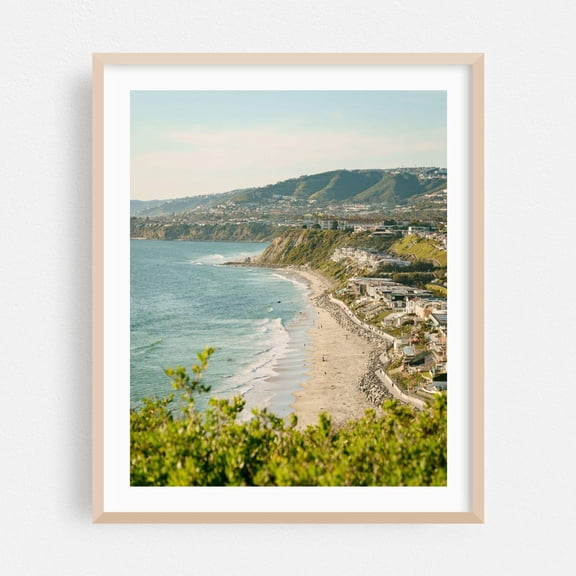 Dana Point California Coast Beach Seaside Ocean Fine Scenic Landscape Coastal Poster Unframed Paper Print