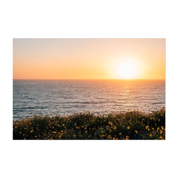 Dana Point Headlands 01 - Dana Point California Photography Sunset Ocean Seascape Coast Beach Nature Scenic Unframed Wall Art Print 8 x 12 inches