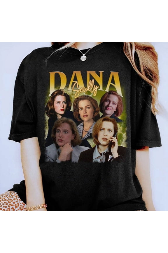 Dana Scully Shirt Vintage Dana Scully Shirt Dana Scully Bootleg Shirt The X-Files Shirt X Files Movie Shirt