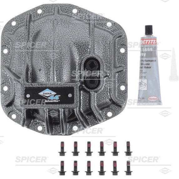 Dana Spicer Differential Cover Kit, Nodular Iron, Gray, Fits 2020-2022 ...
