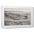 thumbnail image 1 of Dana Styber 14x11 White Modern Wood Framed Wall Art Titled - Lighthouse Path, 1 of 5