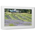 thumbnail image 1 of Dana Styber 18x13 White Modern Wood Framed Wall Art Titled - Lavender Hill I, 1 of 5
