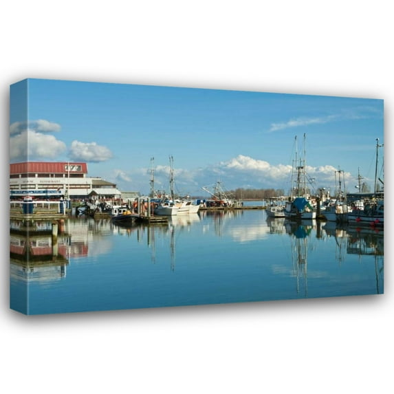 Dana Styber 40x28 Gallery Wrapped Canvas Wall Art Titled - Steveston Scenic IV