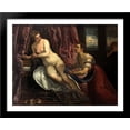 thumbnail image 1 of Danae 34x28 Large Black Wood Framed Print Art by Tintoretto, 1 of 2