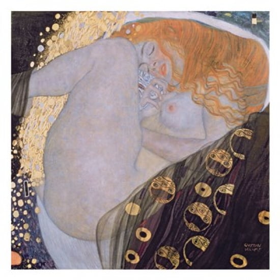 Danae Canvas Art - Gustav Klimt (26 x 26)