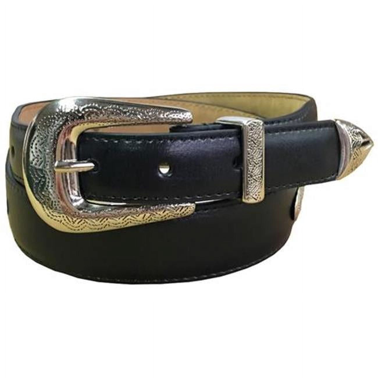 Black western belt size 36 Men main image 4