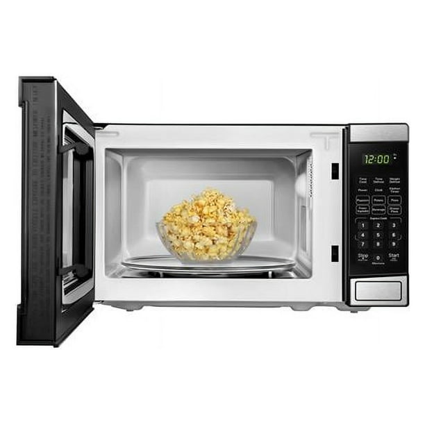 Danby 0.7 cu. ft. Countertop Microwave, Stainless Steel