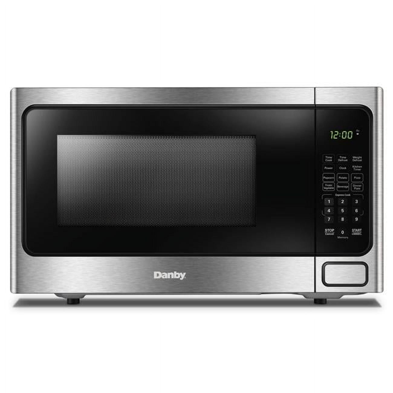Danby  0.7 cu. ft. Stainless Steel Microwave, Black & Stainless Steel