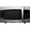 thumbnail image 1 of Danby 0.9-Cu. Ft. 900W Countertop Microwave Oven in Stainless/Black, 1 of 3