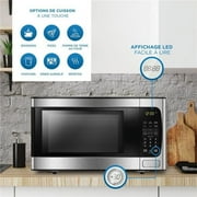 Danby 0.9 cu. ft. Countertop Microwave, Stainless Steel