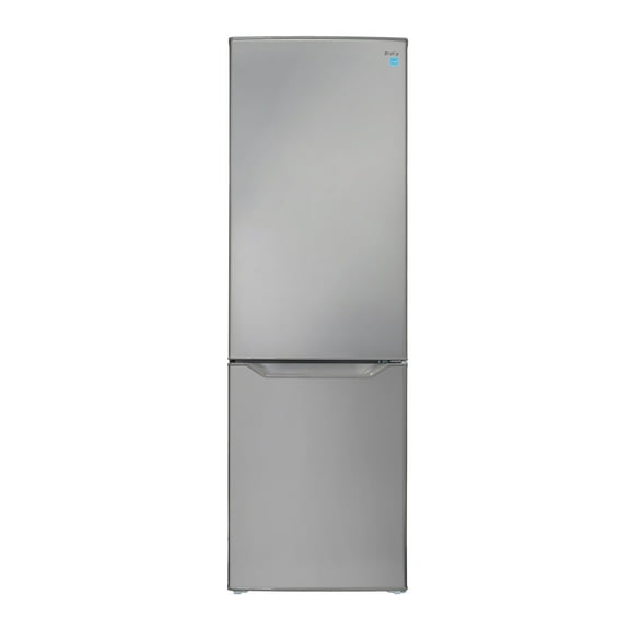 Danby 10.3 cu. ft. Bottom Mount Apartment Size Fridge in Stainless Steel Look DBMF100B1SLDB
