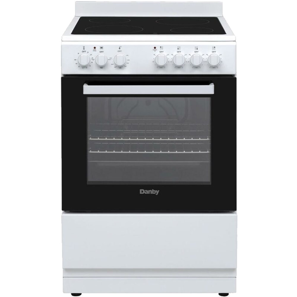 Danby DER24V1W 2.5 Cu. Ft. White Freestanding Electric Range