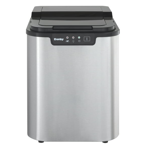 Danby 25 lbs. Countertop Ice Maker in Stainless Steel (DIM2500SSDB)
