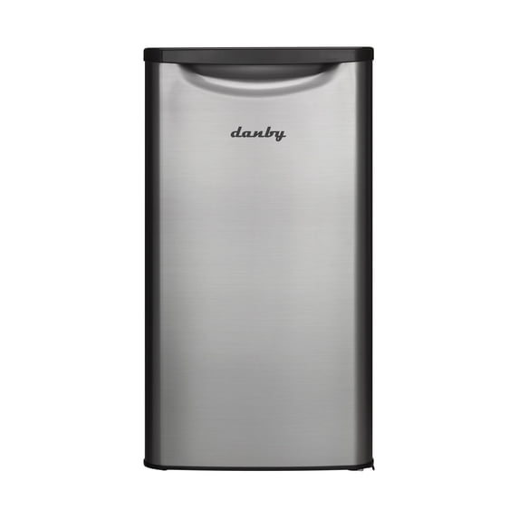 Danby 3.3 cu. ft. Compact Fridge in Stainless Steel (DAR033A6BSLDB)