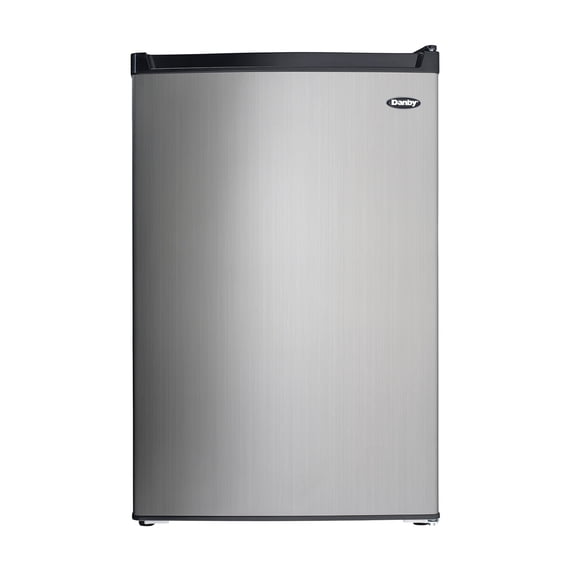 Danby 4.5 cu. ft. Compact Fridge with True Freezer in Stainless Steel (DCR045B1BSLDB)