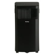 Danby 5,000 BTU (9,000 BTU ASHRAE) 3-in-1 Portable Air Conditioner with Remote in Black for Rooms up to 150 sq. ft.