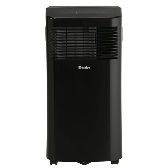 Danby 5,000 BTU (9,000 BTU ASHRAE) 3-in-1 Portable Air Conditioner with Remote in Black for Rooms up to 150 sq. ft.