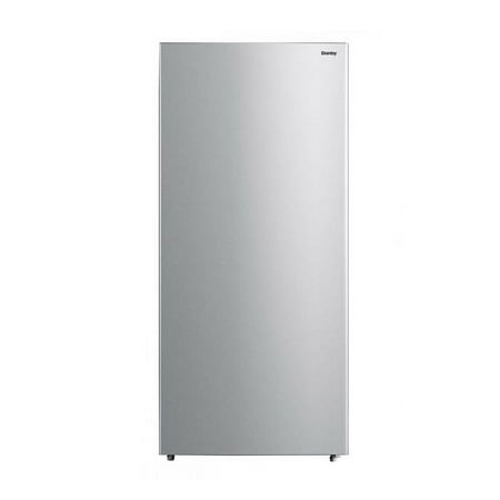 Danby 6.8 cu. ft. Convertible Upright Freezer, Stainless Steel Look