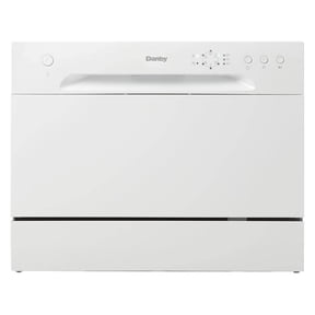 Danby 6 Place Setting Countertop Dishwasher in White (DDW621WDB)